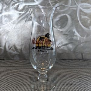 Hard rock Cafe -Denver hurricane glass